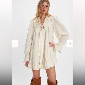 Free People 5 O'clock Tea Time Mini Dress